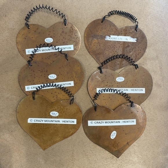 Crazy Mountain Metal Rustic Christmas Ornaments OS - Picture 8 of 11